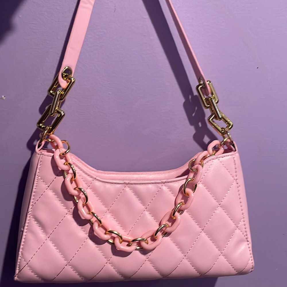 light pink bag